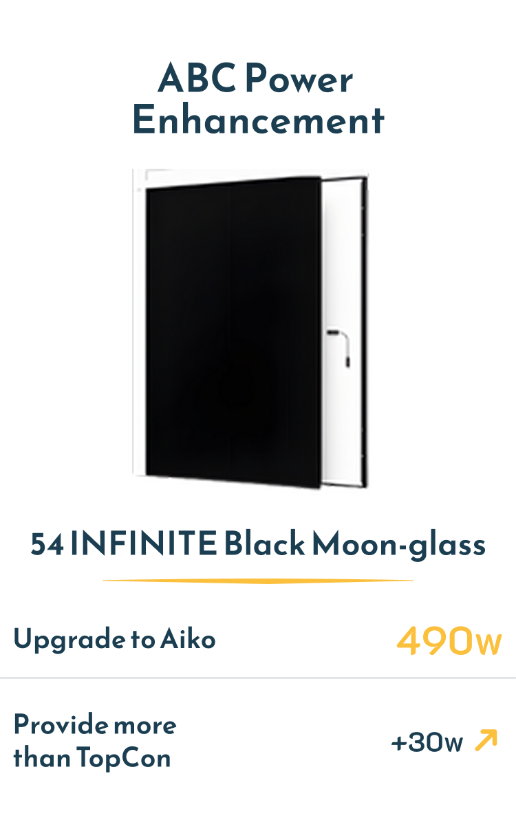 54 INFINITE Black Moon-glass
